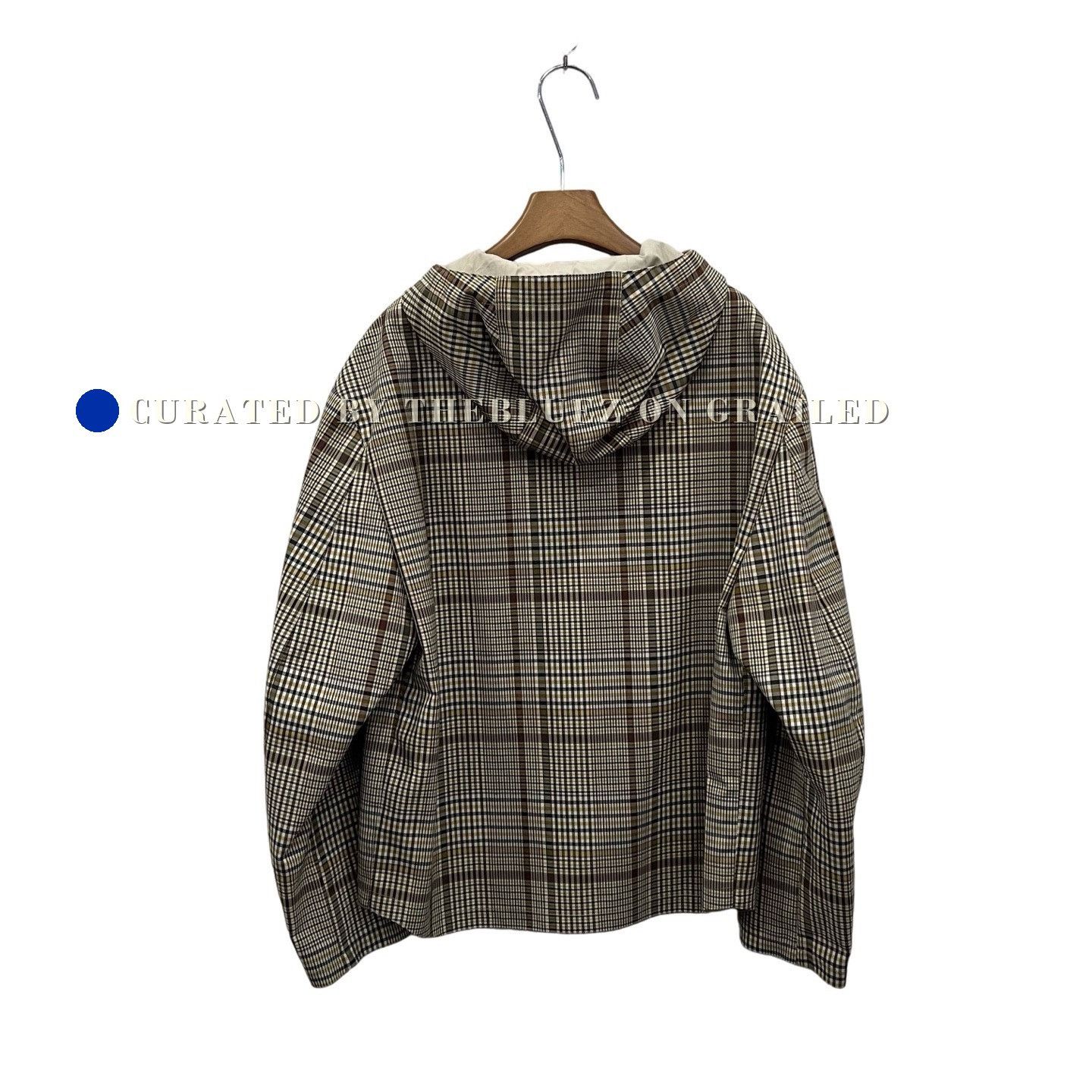 Hermes HERMES Plaid Canvas Zip Hooded Jacket Size US S / EU 44-46 / 1 - 2 Thumbnail