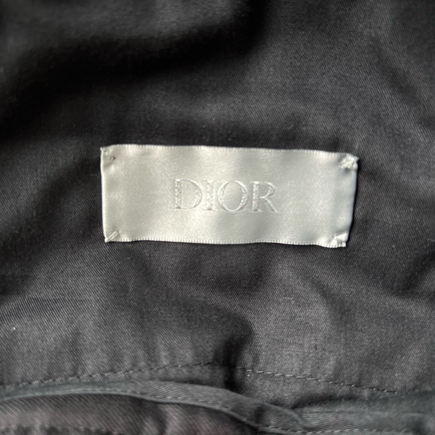 Dior Dior Black Wool Tapered Track Pants Size US 28 / EU 44 - 4 Thumbnail