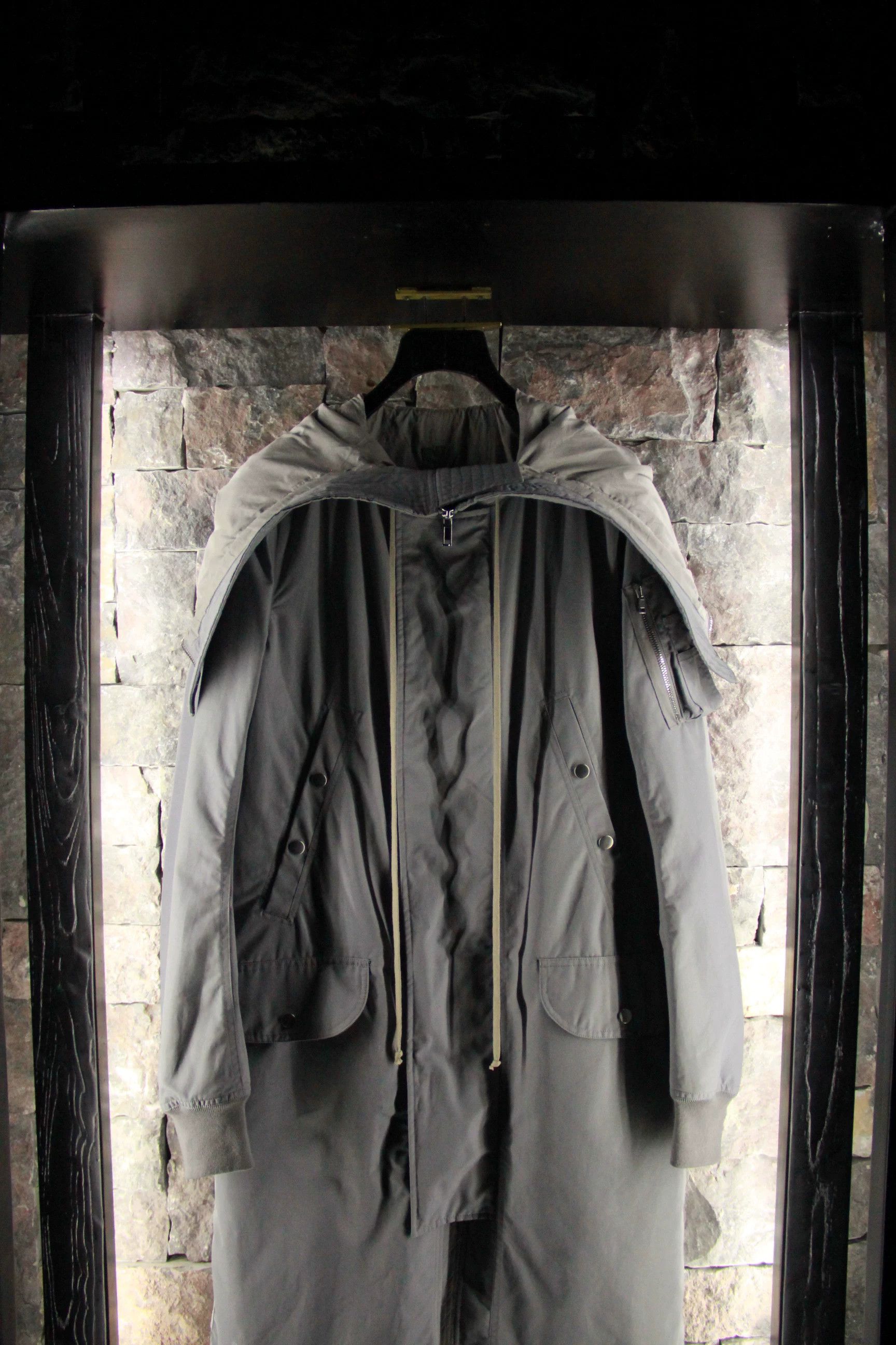 Rick Owens Rick Owens Gray Heavy Coats Men s Size US S / EU 44-46 / 1 - 2 Thumbnail