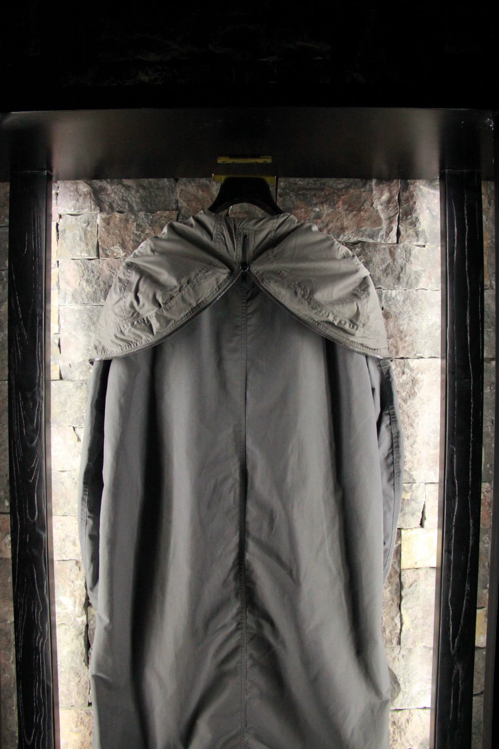 Rick Owens Rick Owens Gray Heavy Coats Men s Size US S / EU 44-46 / 1 - 5 Thumbnail