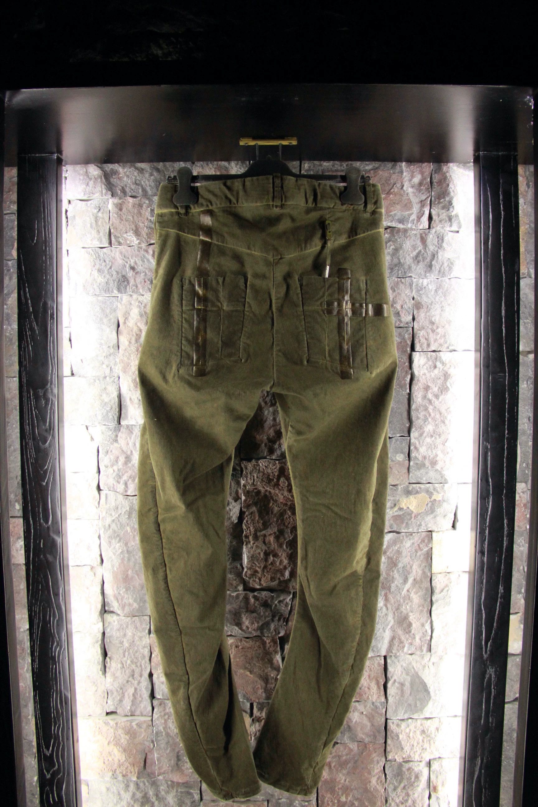 Boris Bidjan Saberi Boris Bidjan Saberi White Casual Pants Men 34 Size US 34 / EU 50 - 2 Thumbnail