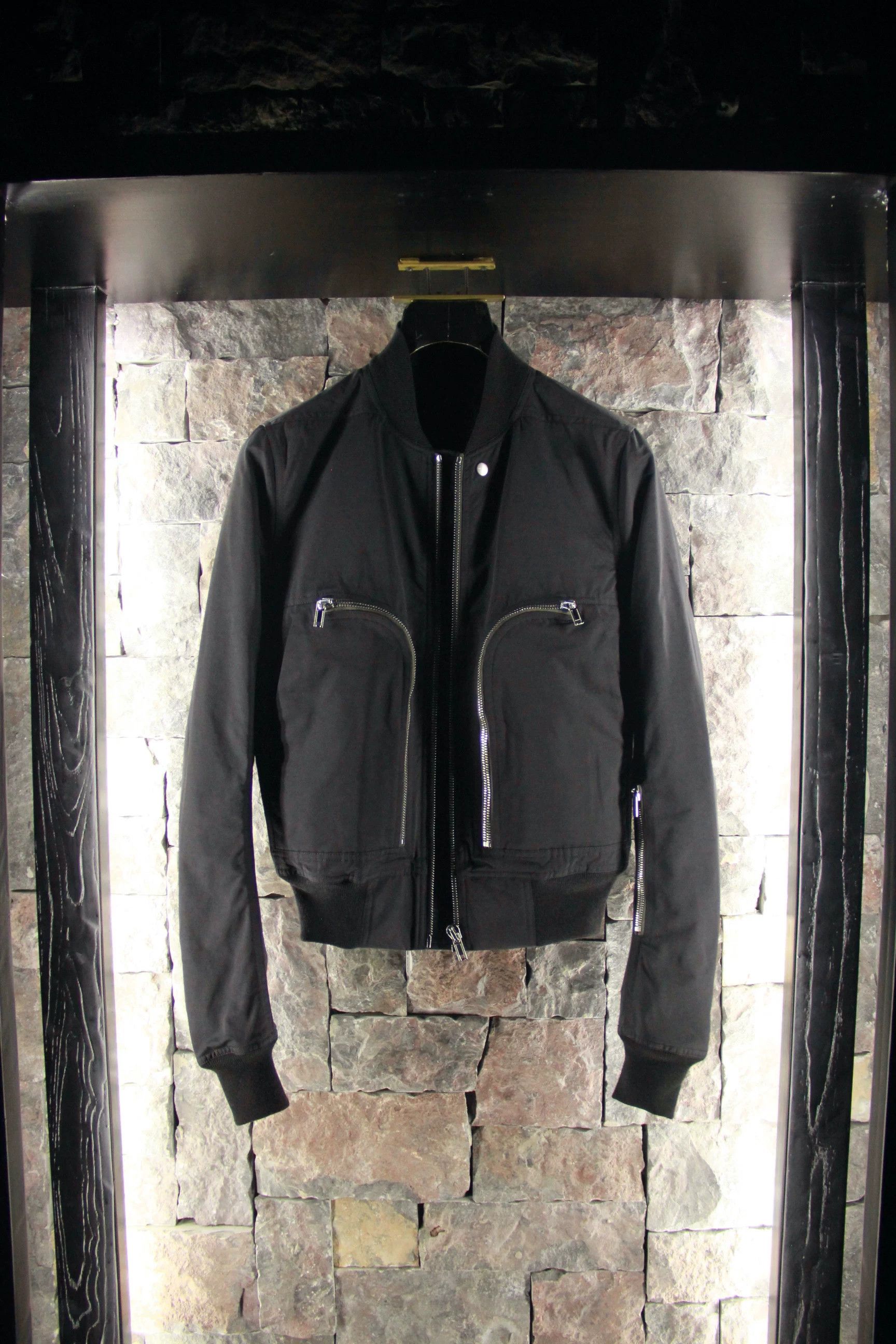 Rick Owens Rick Owens Black Bombers Men s Size US S / EU 44-46 / 1 - 2 Thumbnail