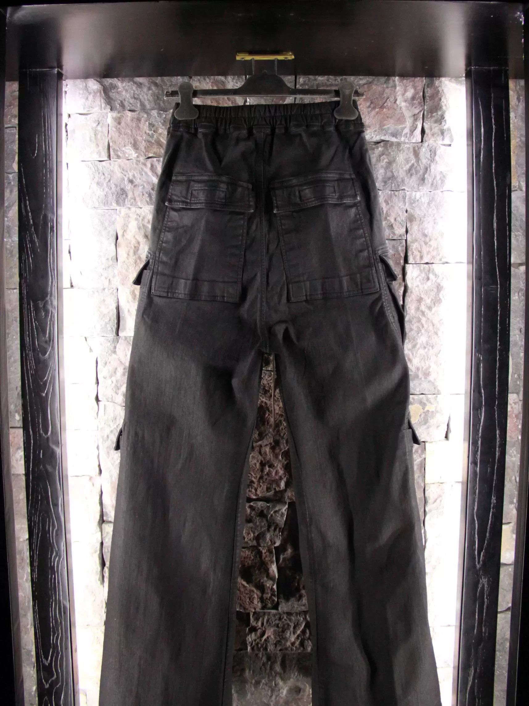 Rick Owens Rick Owens Black Casual Pants Men 32 Size US 32 / EU 48 - 2 Thumbnail