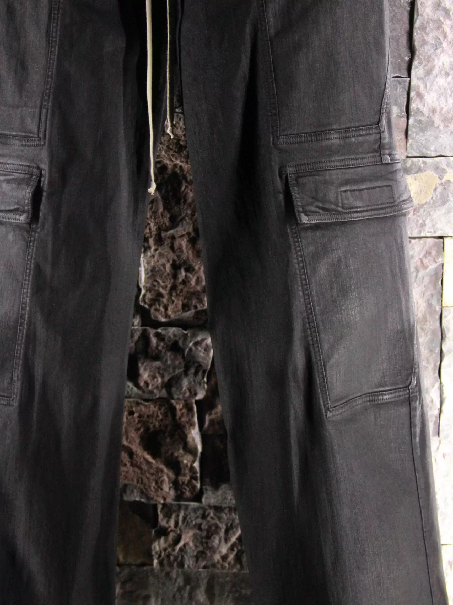 Rick Owens Rick Owens Black Casual Pants Men 32 Size US 32 / EU 48 - 4 Thumbnail