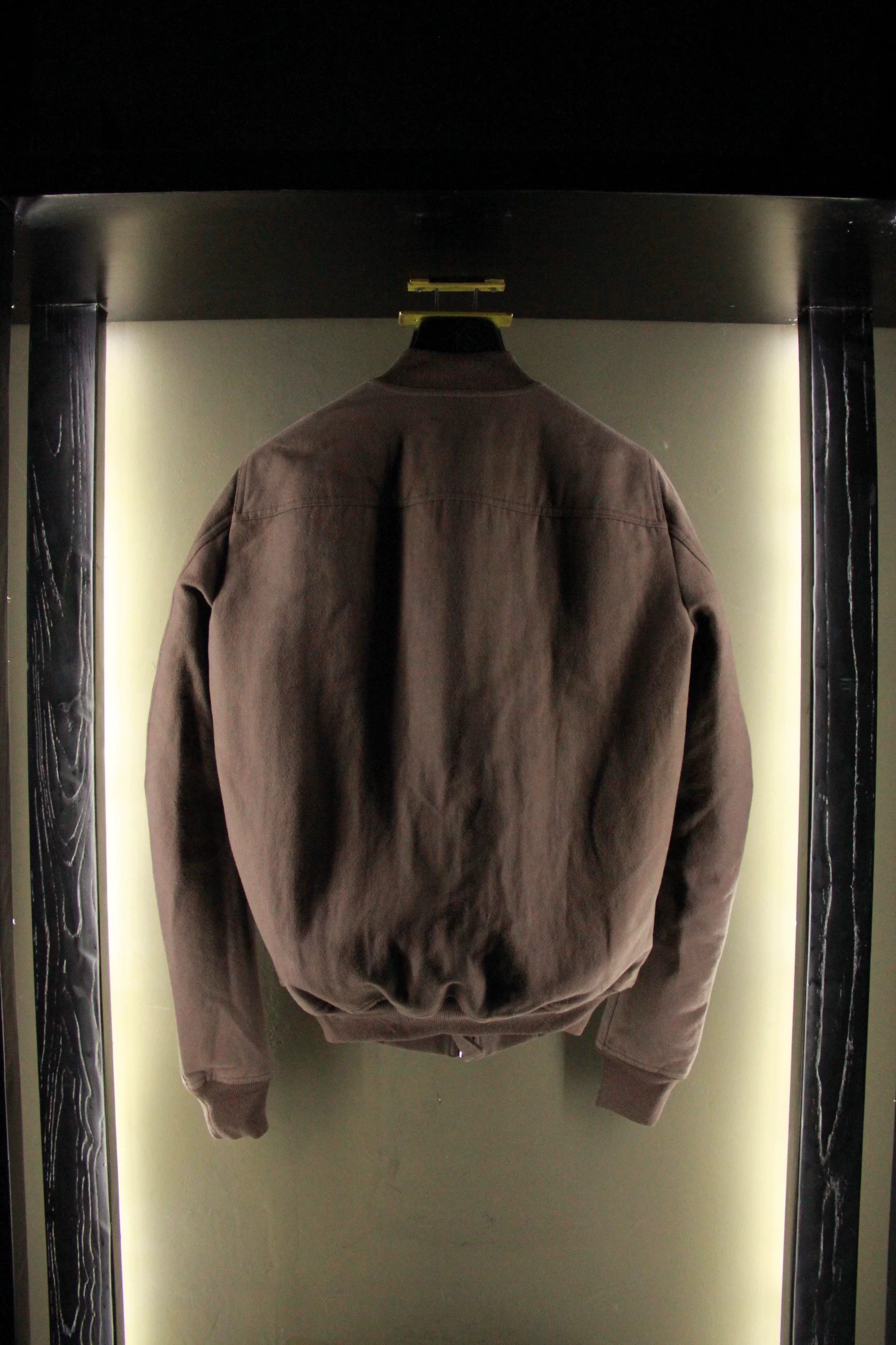 Rick Owens Rick Owens White Heavy Coats Men m Size US M / EU 48-50 / 2 - 2 Thumbnail