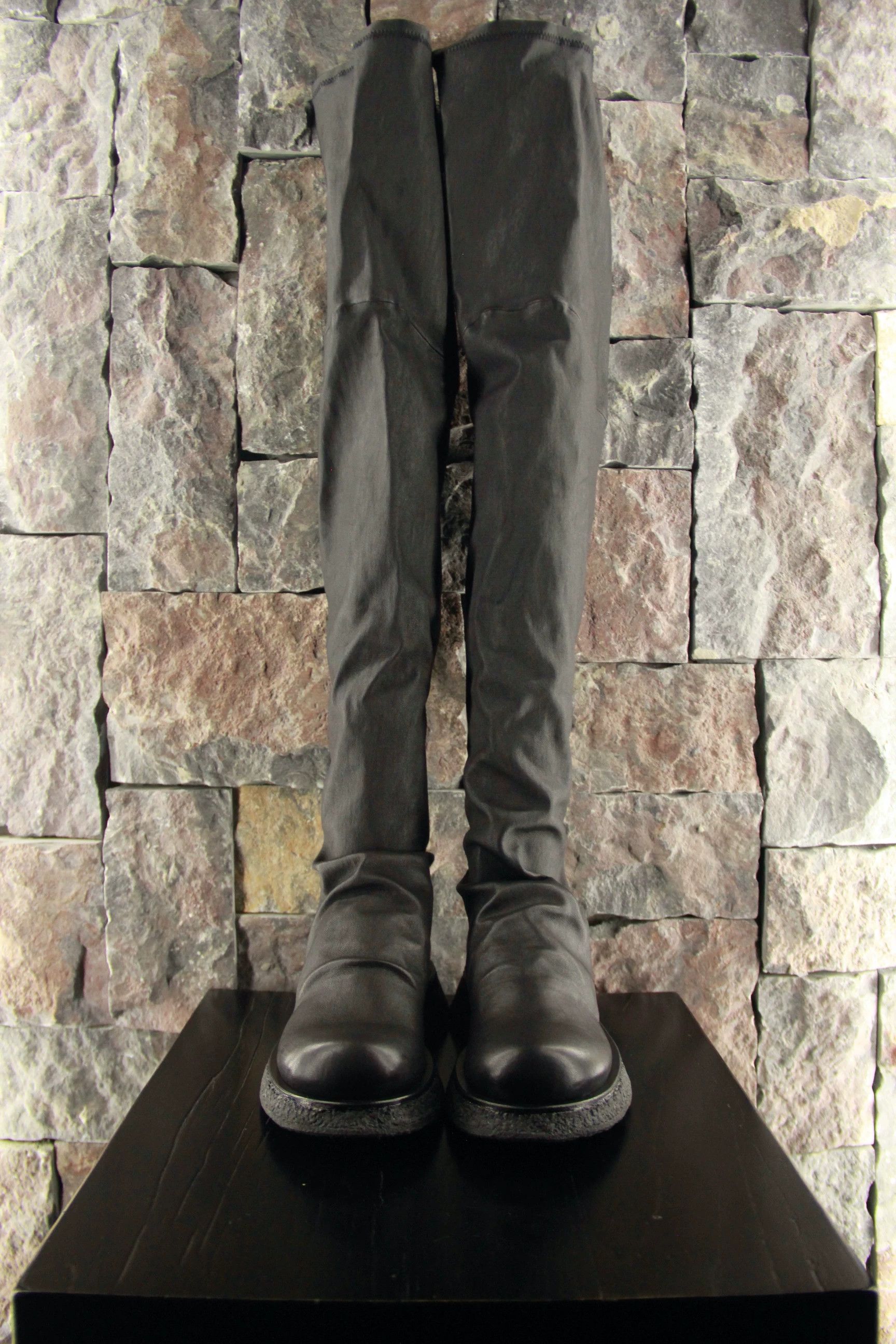 Rick Owens Rick Owens Black Boots Women us_7 Size US 7 / IT 37 - 3 Thumbnail