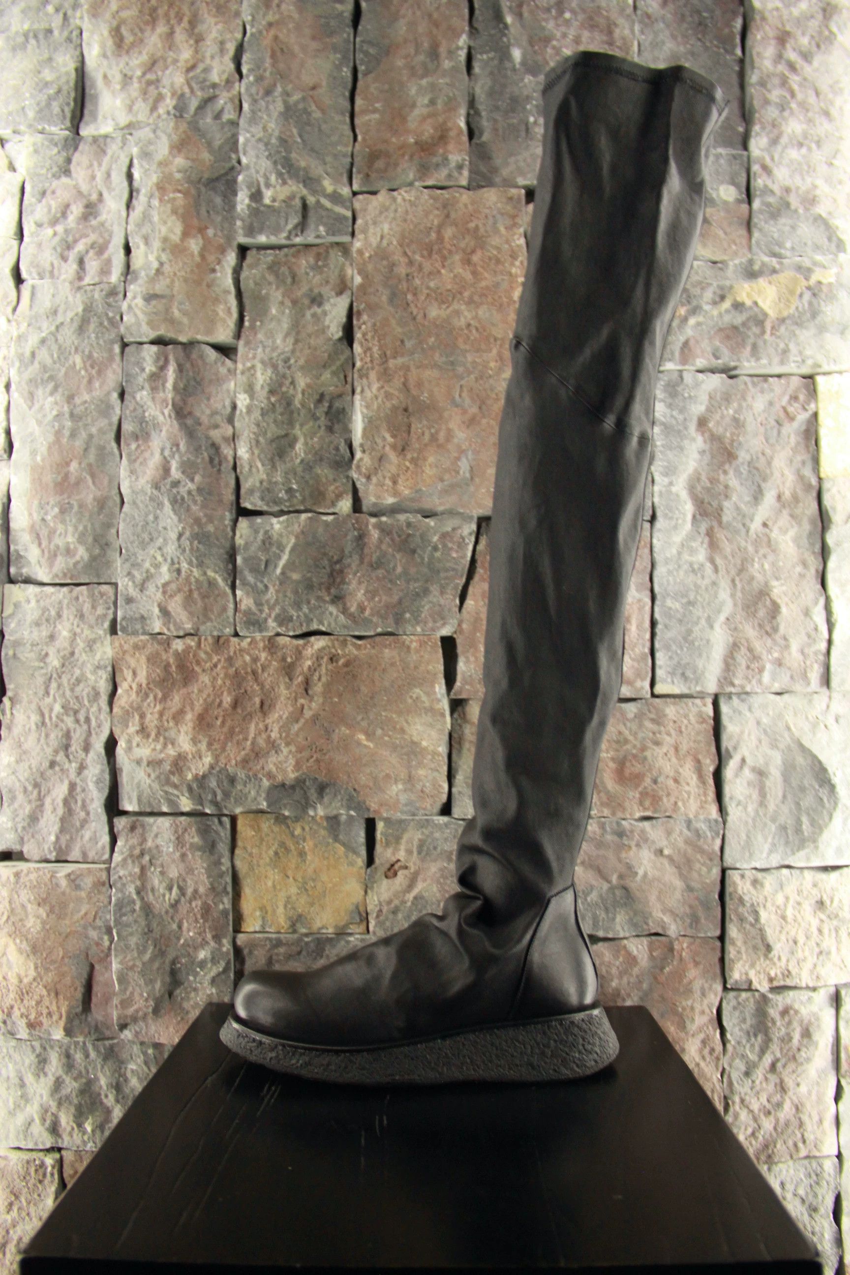 Rick Owens Rick Owens Black Boots Women us_8 Size US 8 / IT 38 - 2 Thumbnail