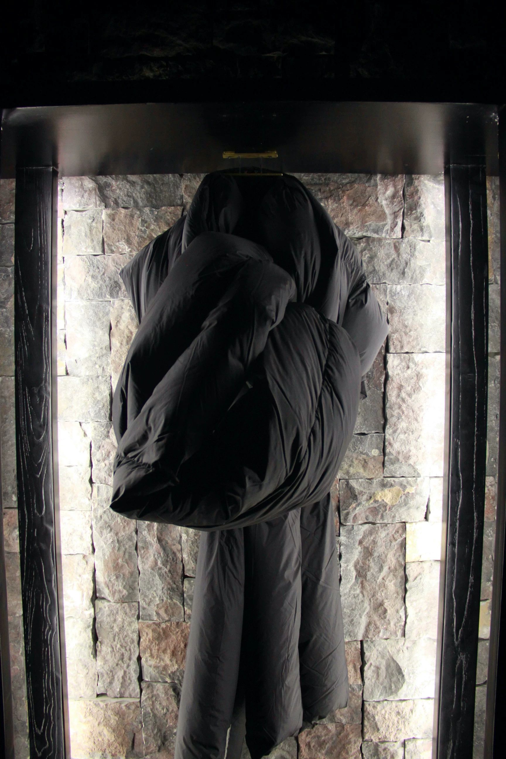 Rick Owens Rick Owens Black Gloves Scarves Men one size Size ONE SIZE - 4 Thumbnail