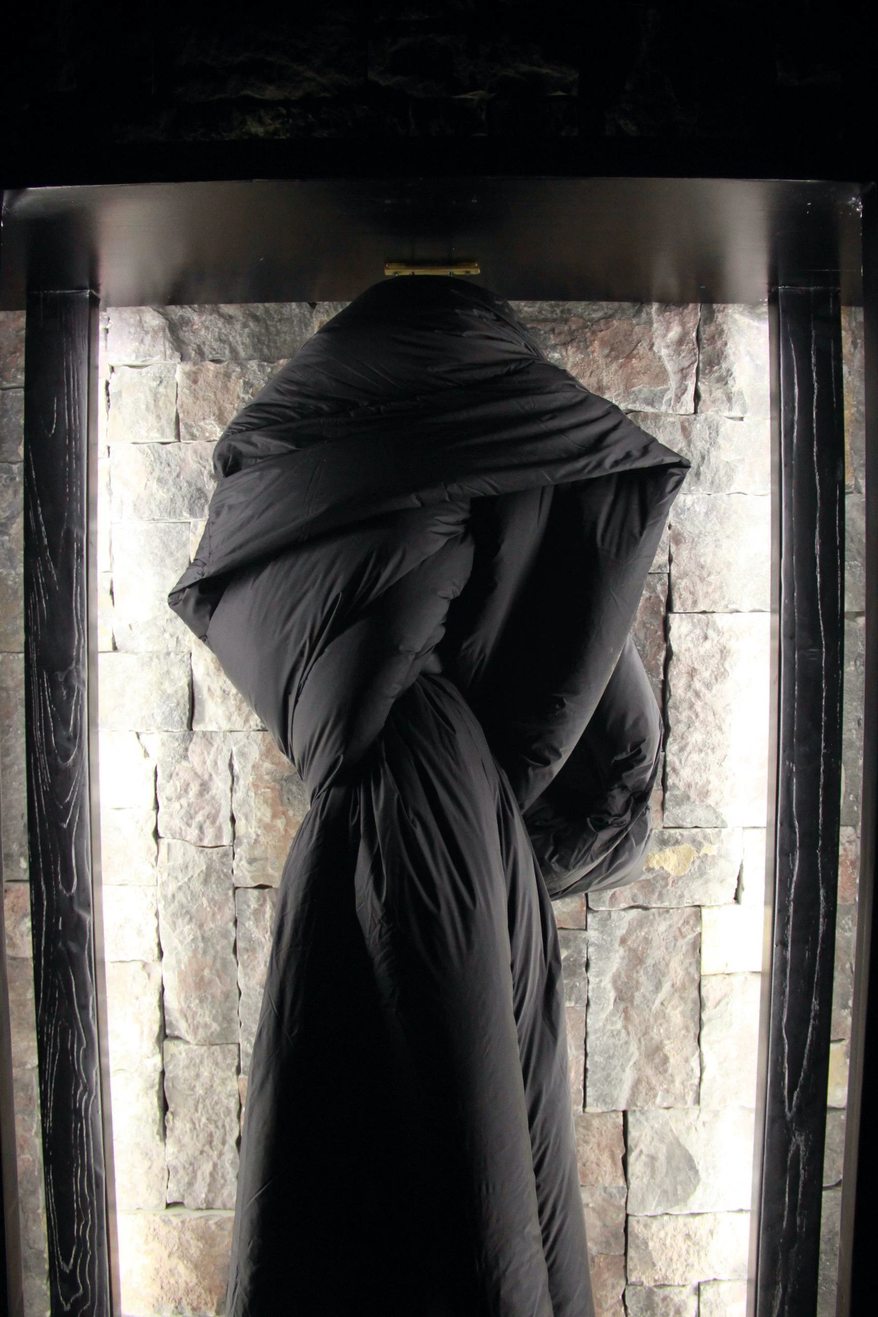 Rick Owens Rick Owens Black Gloves Scarves Men one size Size ONE SIZE - 5 Thumbnail