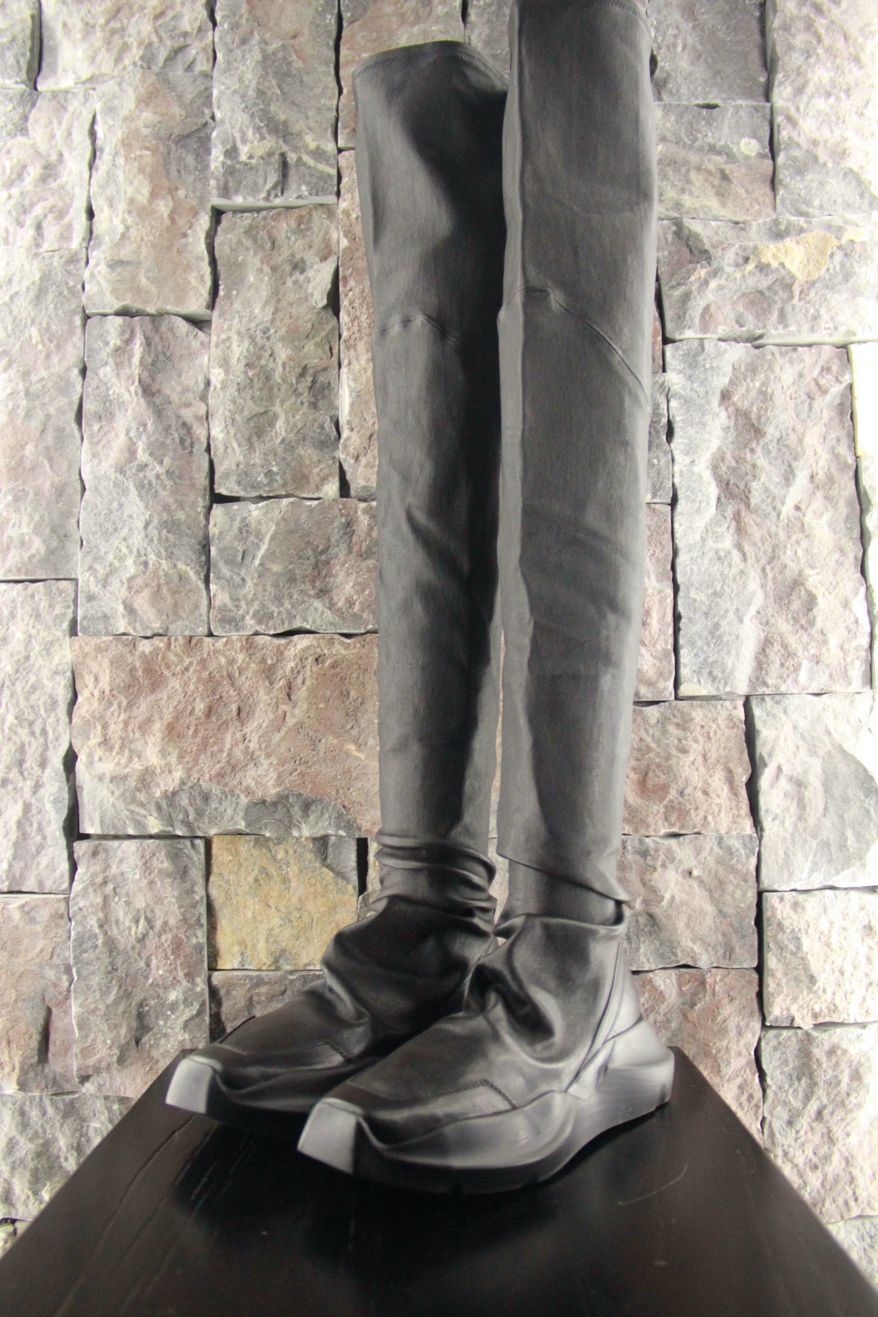 Rick Owens Rick Owens Black Boots Women us_7 Size US 7 / IT 37 - 4 Thumbnail