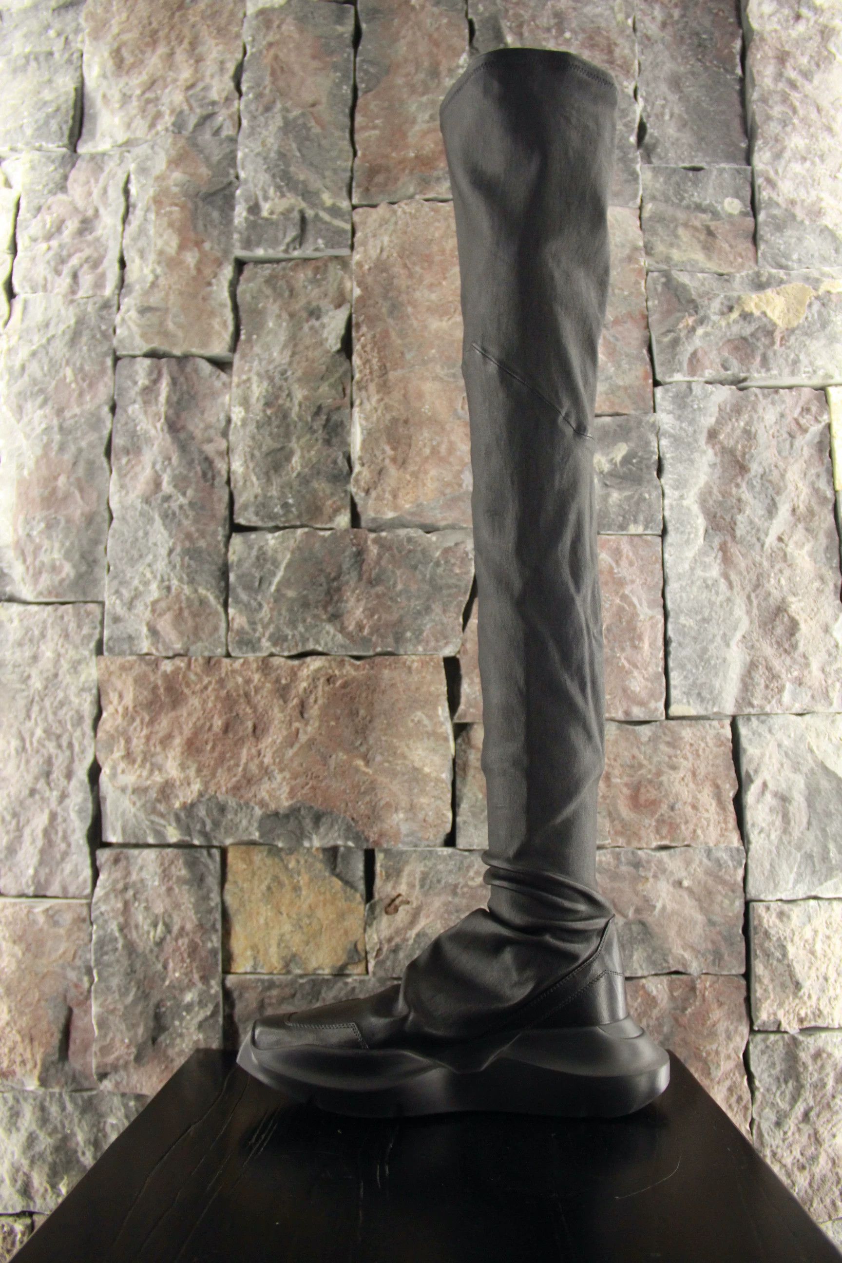 Rick Owens Rick Owens Black Boots Women us_7 Size US 7 / IT 37 - 2 Thumbnail