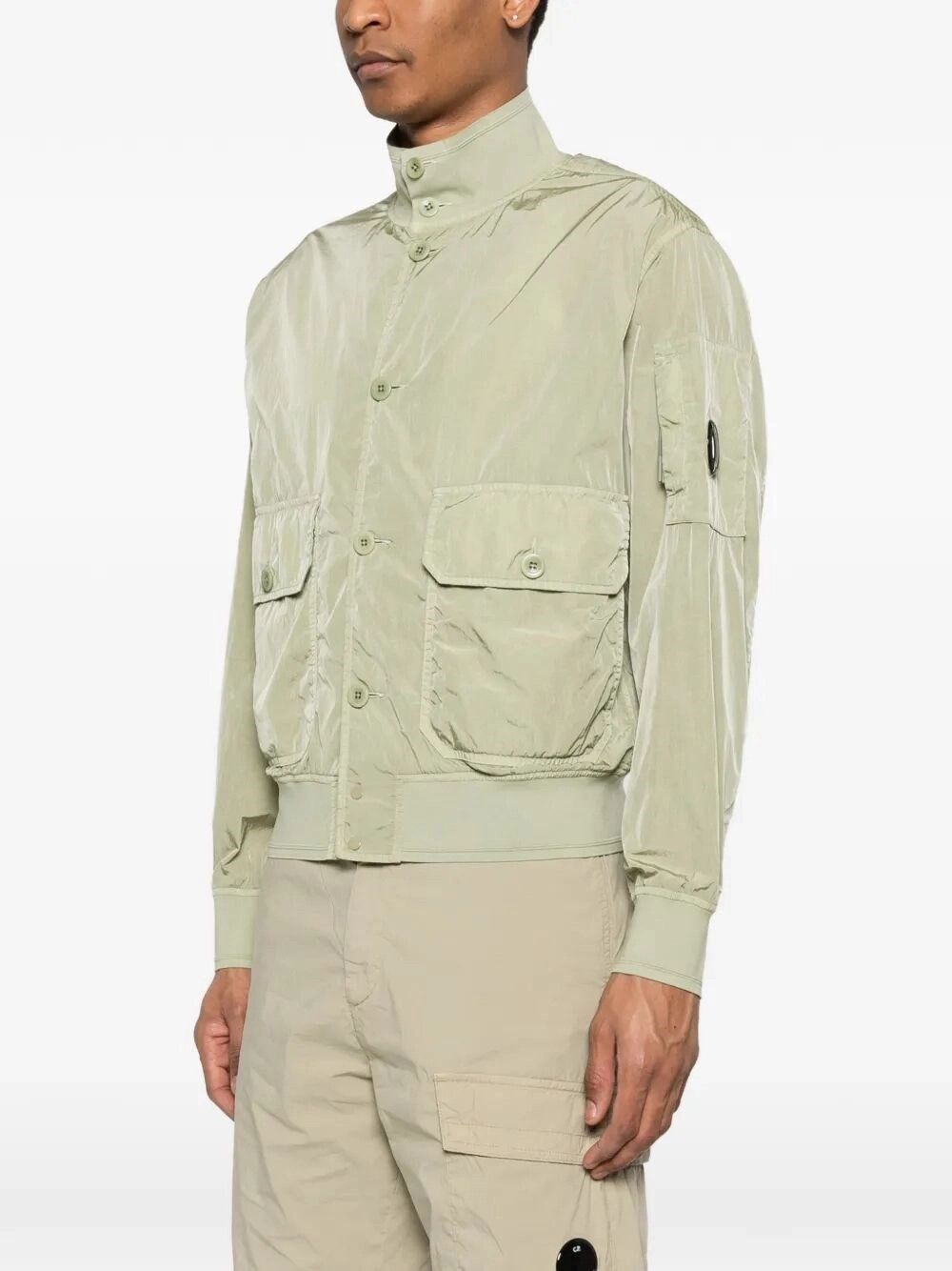 C.P. Company `Chrome-R` Button Bomber Jacket Size US XL / EU 56 / 4 - 5 Thumbnail