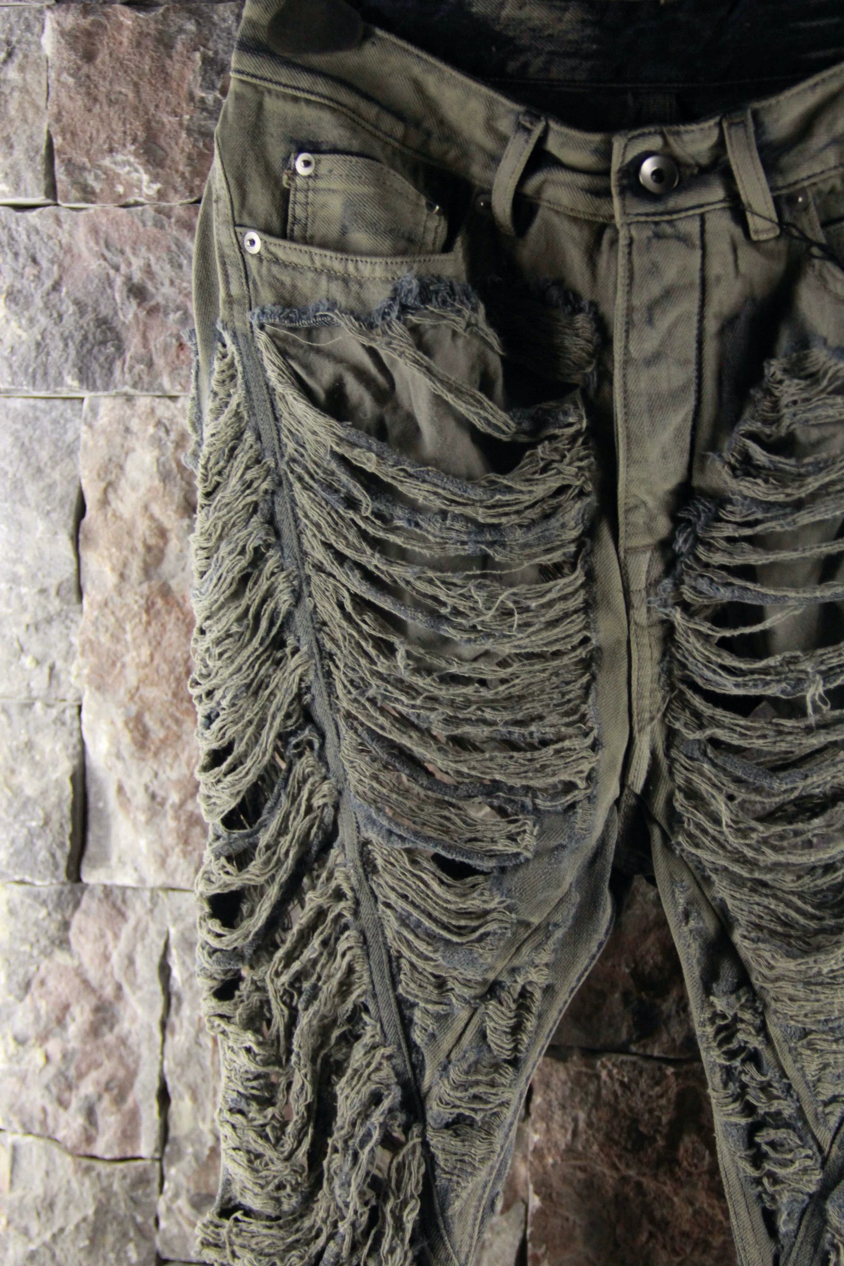 Rick Owens Rick Owens Multi Casual Pants Men 33 Size US 33 - 3 Thumbnail