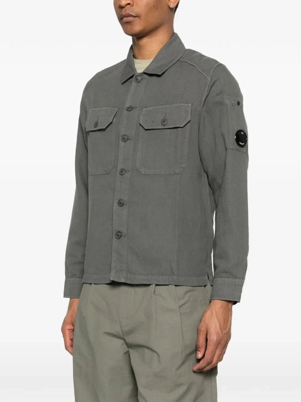 C.P. Company Long Sleeve Shirt Size US L / EU 52-54 / 3 - 3 Thumbnail
