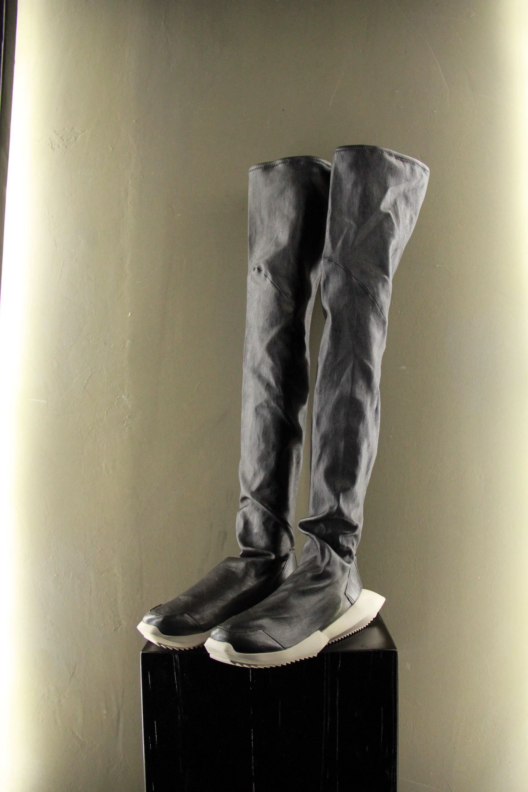 Rick Owens Rick Owens White Boots Women us_7 Size US 7 / IT 37 - 3 Thumbnail
