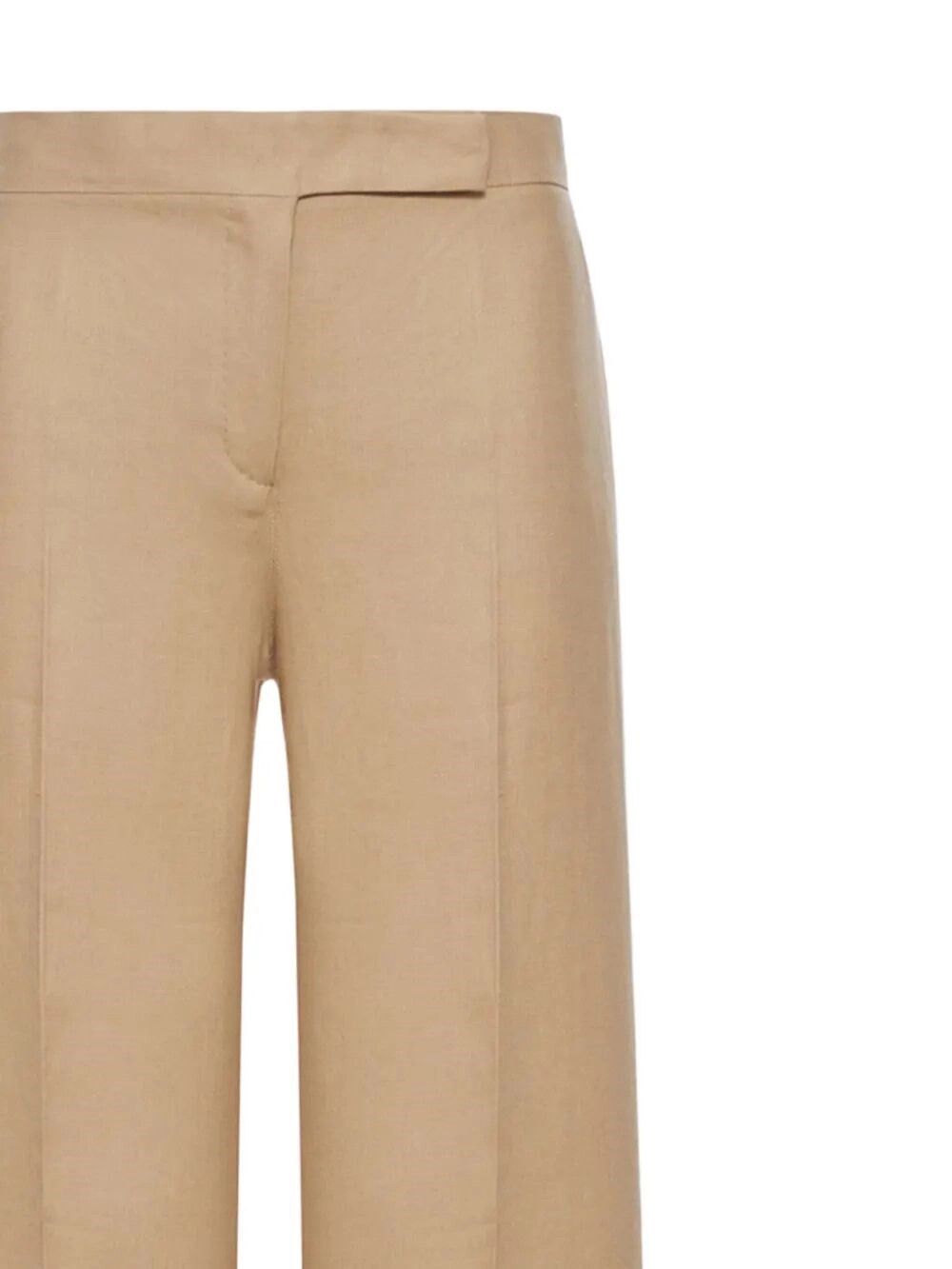 Max Mara Linen Pants Size 28" / US 6 / IT 42 - 2 Thumbnail