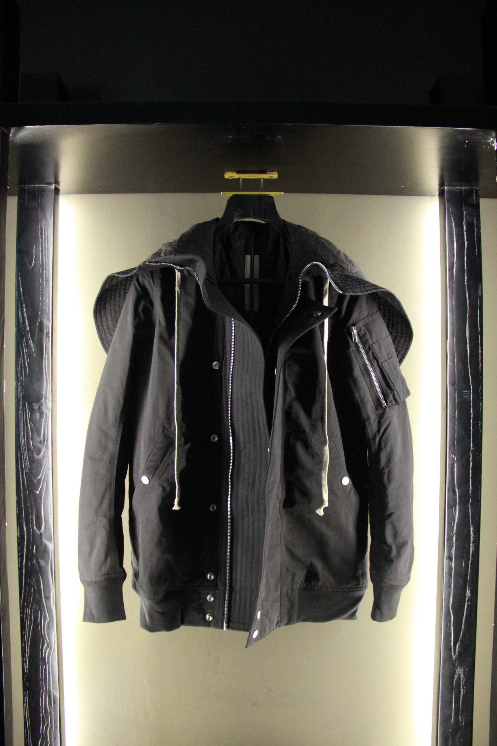 Rick Owens Rick Owens White Heavy Coats Men m Size US M / EU 48-50 / 2 - 3 Thumbnail