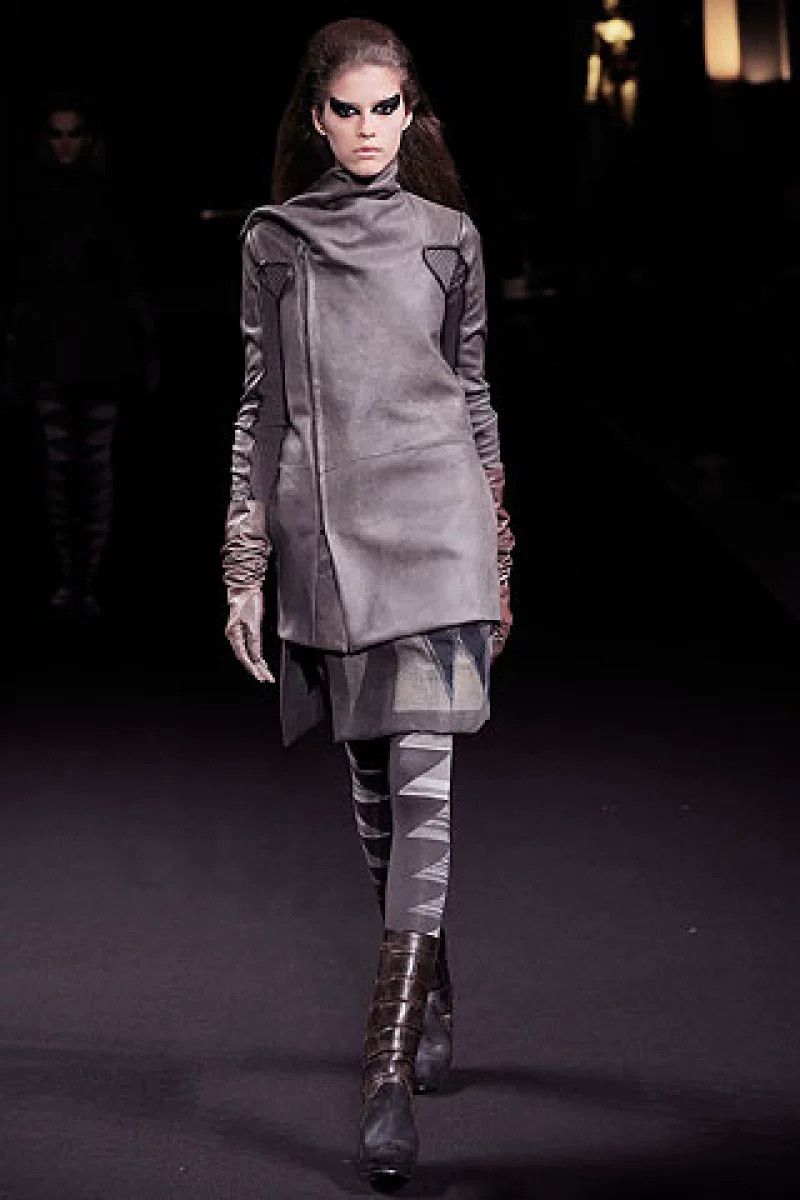 Rick Owens Rick Owens Gray Heavy Coats Men xs Size US XS / EU 42 / 0 - 3 Thumbnail
