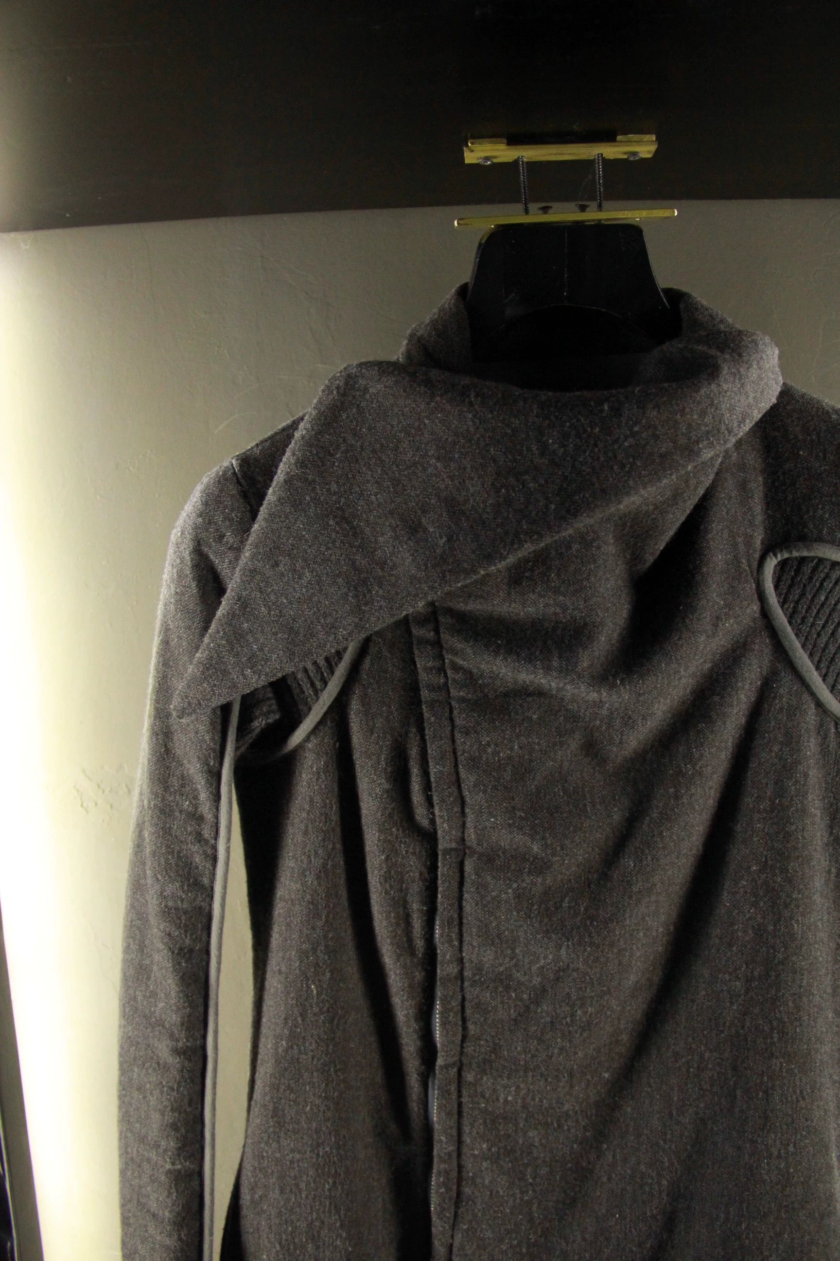 Rick Owens Rick Owens Gray Heavy Coats Men xs Size US XS / EU 42 / 0 - 4 Thumbnail