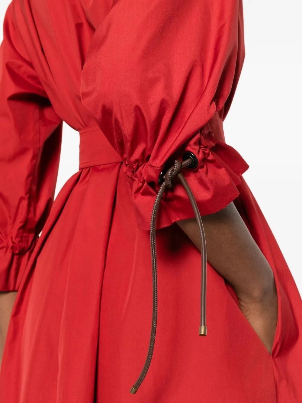 Max Mara Cotton Dress Size L / US 10 / IT 46 - 4 Thumbnail