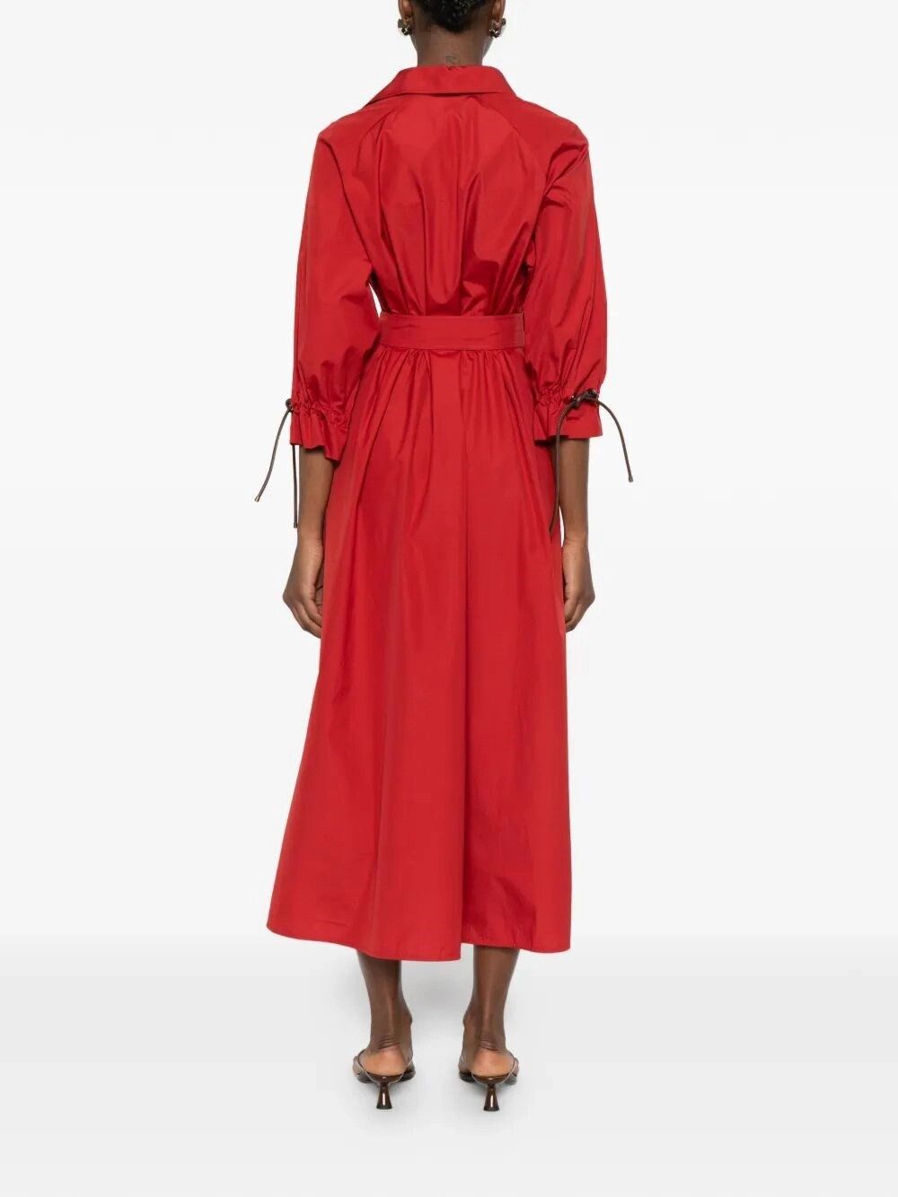 Max Mara Cotton Dress Size L / US 10 / IT 46 - 3 Thumbnail