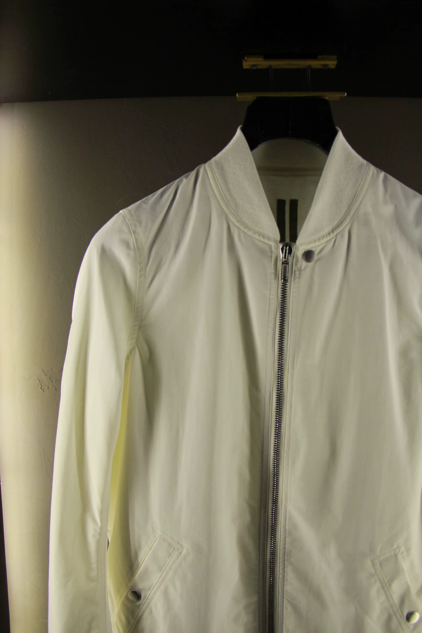 Rick Owens Rick Owens White Heavy Coats Men xs Size US XS / EU 42 / 0 - 4 Thumbnail
