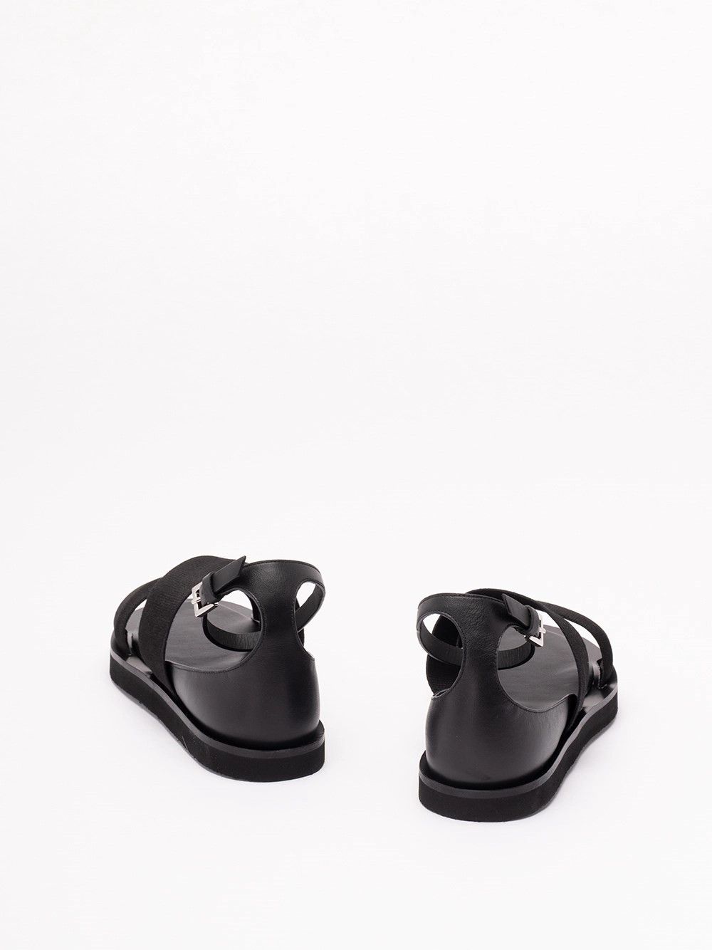 Max Mara Leather Flat Sandals Size US 7 / IT 37 - 3 Thumbnail