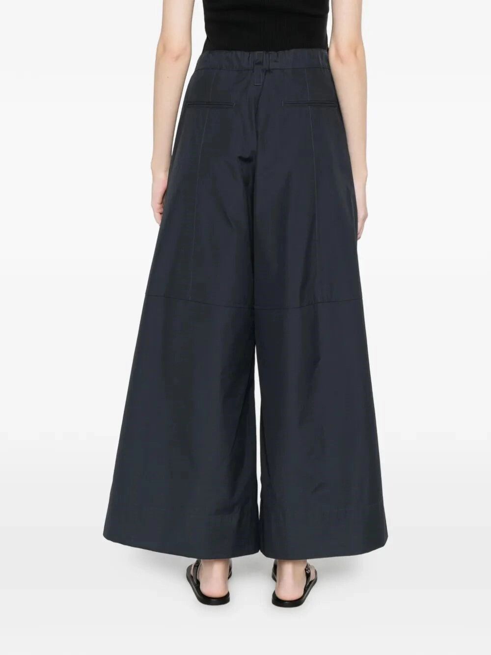 Max Mara Cotton Pants Size 30" / US 8 / IT 44 - 3 Thumbnail