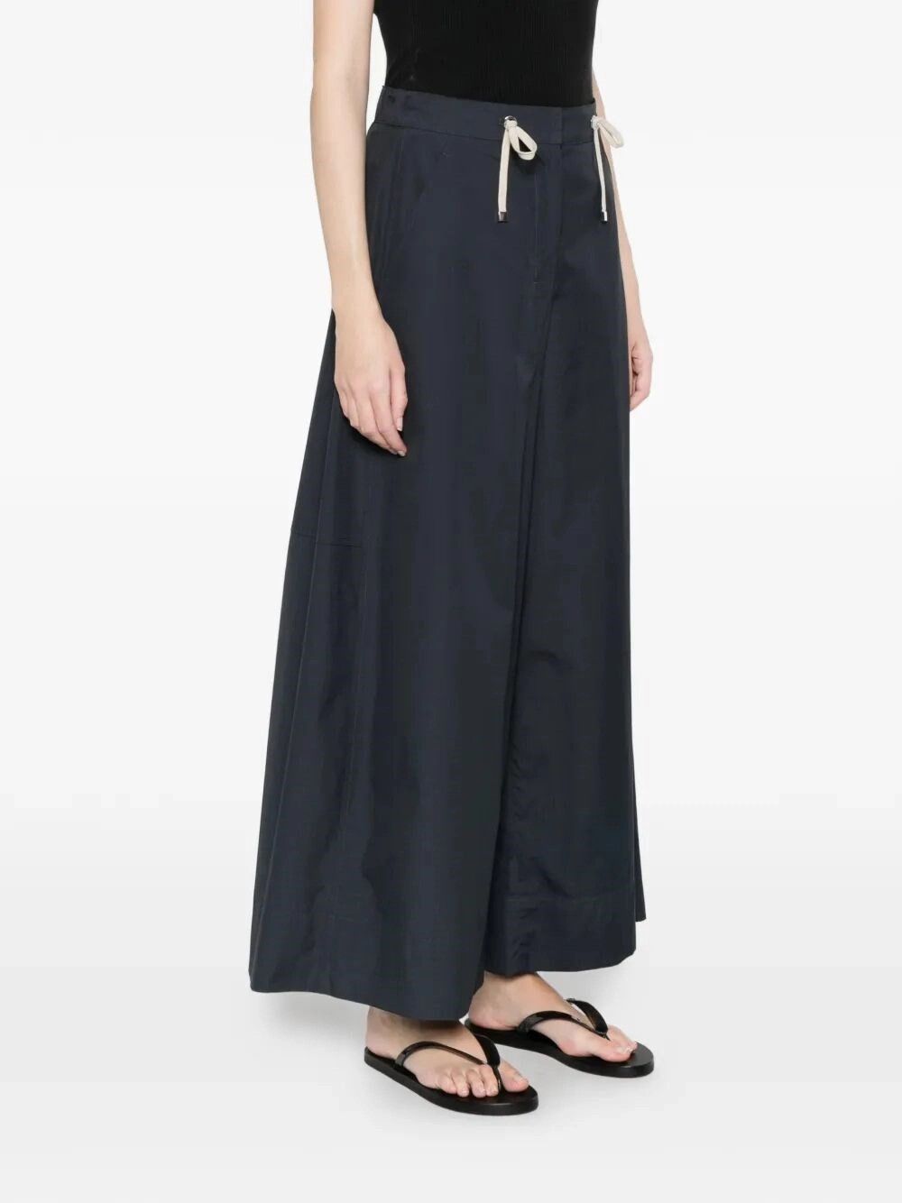 Max Mara Cotton Pants Size 30" / US 8 / IT 44 - 4 Thumbnail