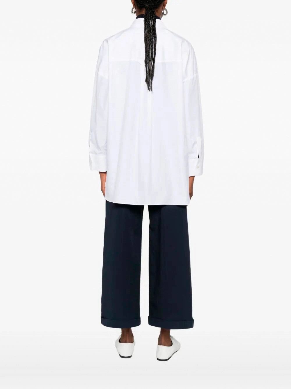 Max Mara Cotton Shirt Size M / US 6-8 / IT 42-44 - 6 Thumbnail