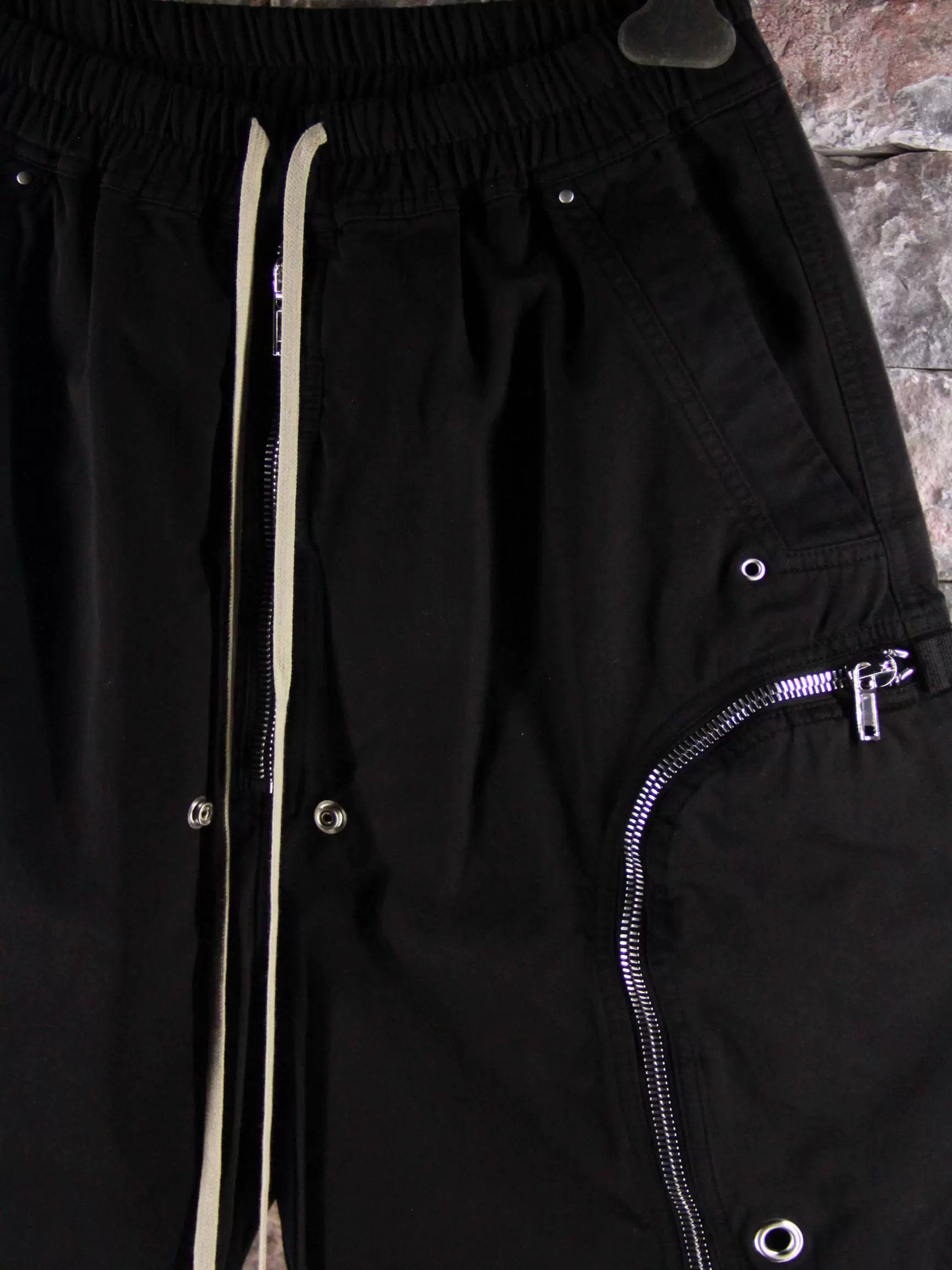 Rick Owens Rick Owens Black Shorts Men 30 Size US 30 / EU 46 - 3 Thumbnail