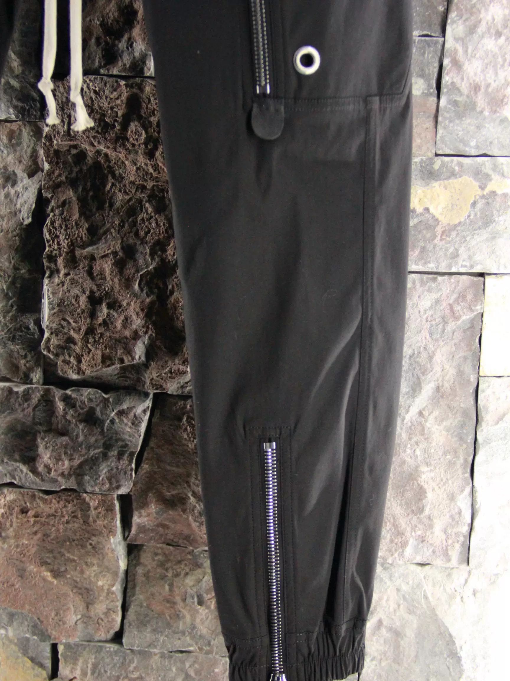 Rick Owens Rick Owens Black Casual Pants Men 32 Size US 32 / EU 48 - 4 Thumbnail