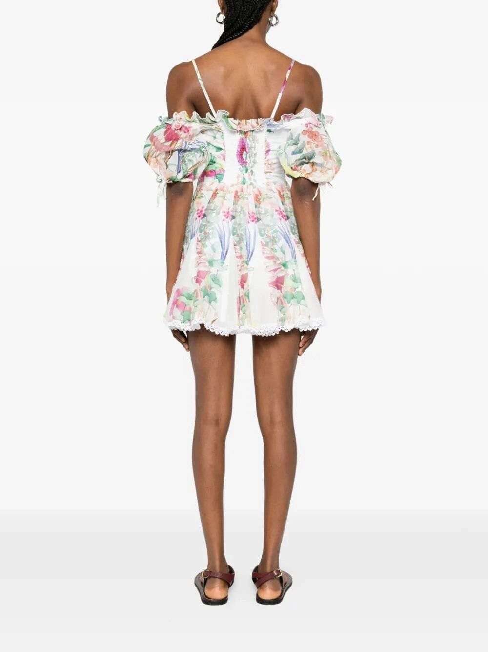 Charo Ruiz `Seris` Short Dress Size L / US 10 / IT 46 - 4 Thumbnail