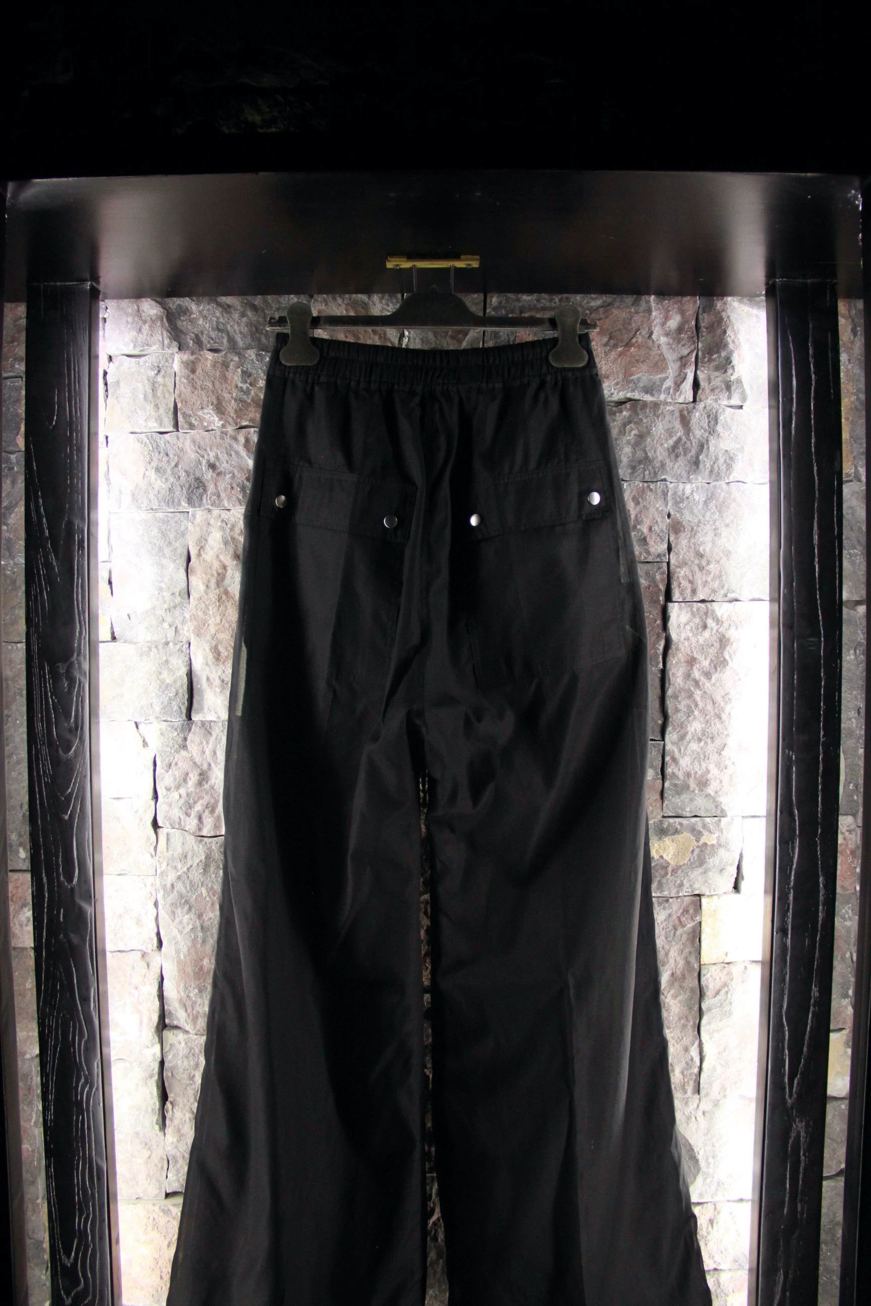 Rick Owens Rick Owens Black Casual Pants Men 32 Size US 32 / EU 48 - 2 Thumbnail