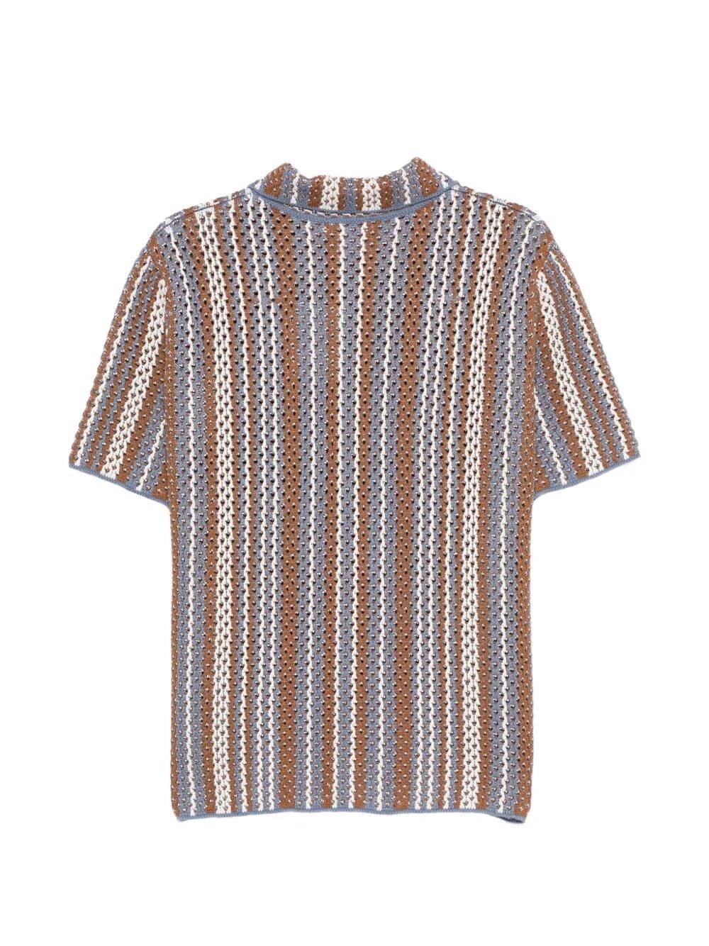 Altea Striped Short Sleeve Shirt Size US S / EU 44-46 / 1 - 2 Thumbnail