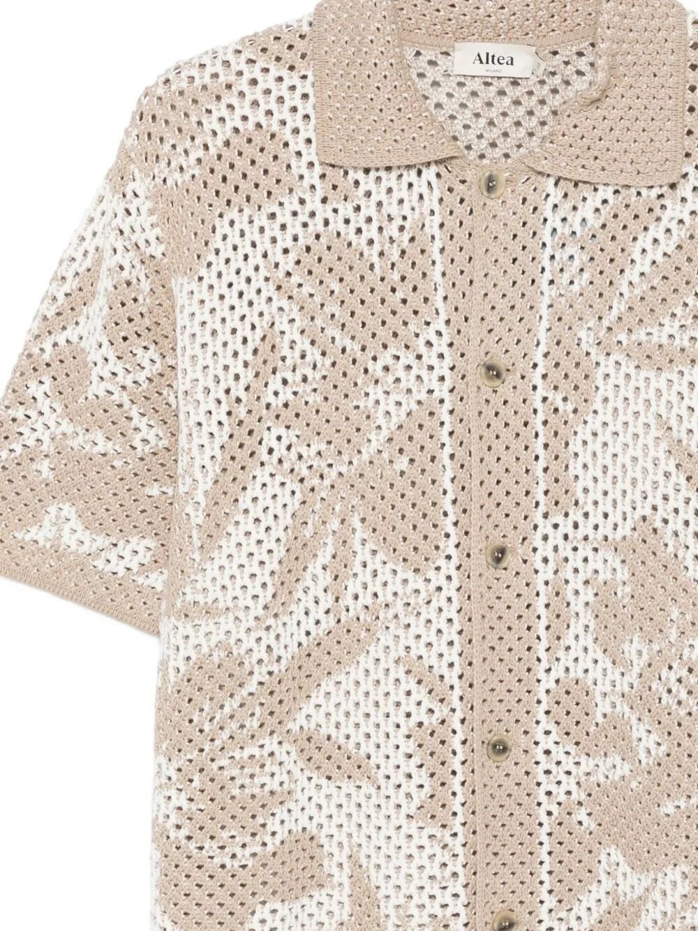 Altea Floreal Print Short Sleeve Shirt Size US M / EU 48-50 / 2 - 3 Thumbnail