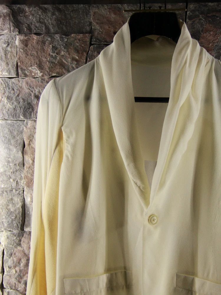 Rick Owens Rick Owens White Blazer Men 42r Size 42R - 3 Thumbnail