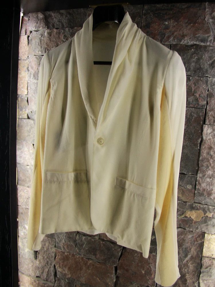 Rick Owens Rick Owens White Blazer Men 42r Size 42R - 5 Thumbnail