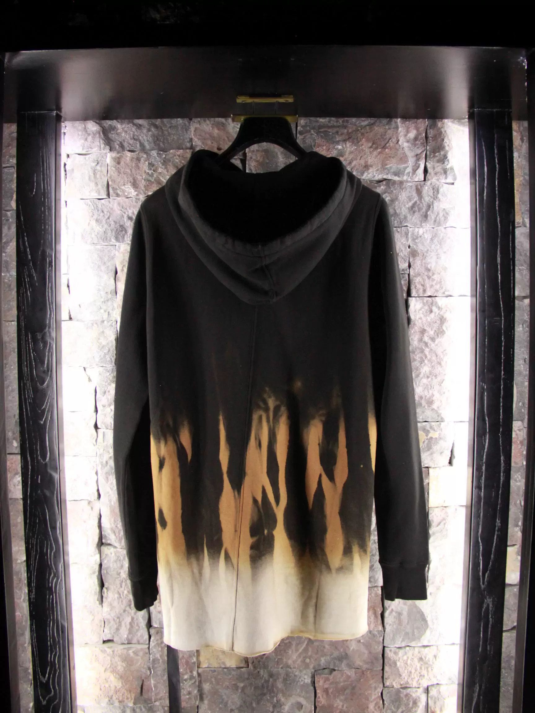 Rick Owens Rick Owens White Hoodie Men m Size US M / EU 48-50 / 2 - 2 Thumbnail