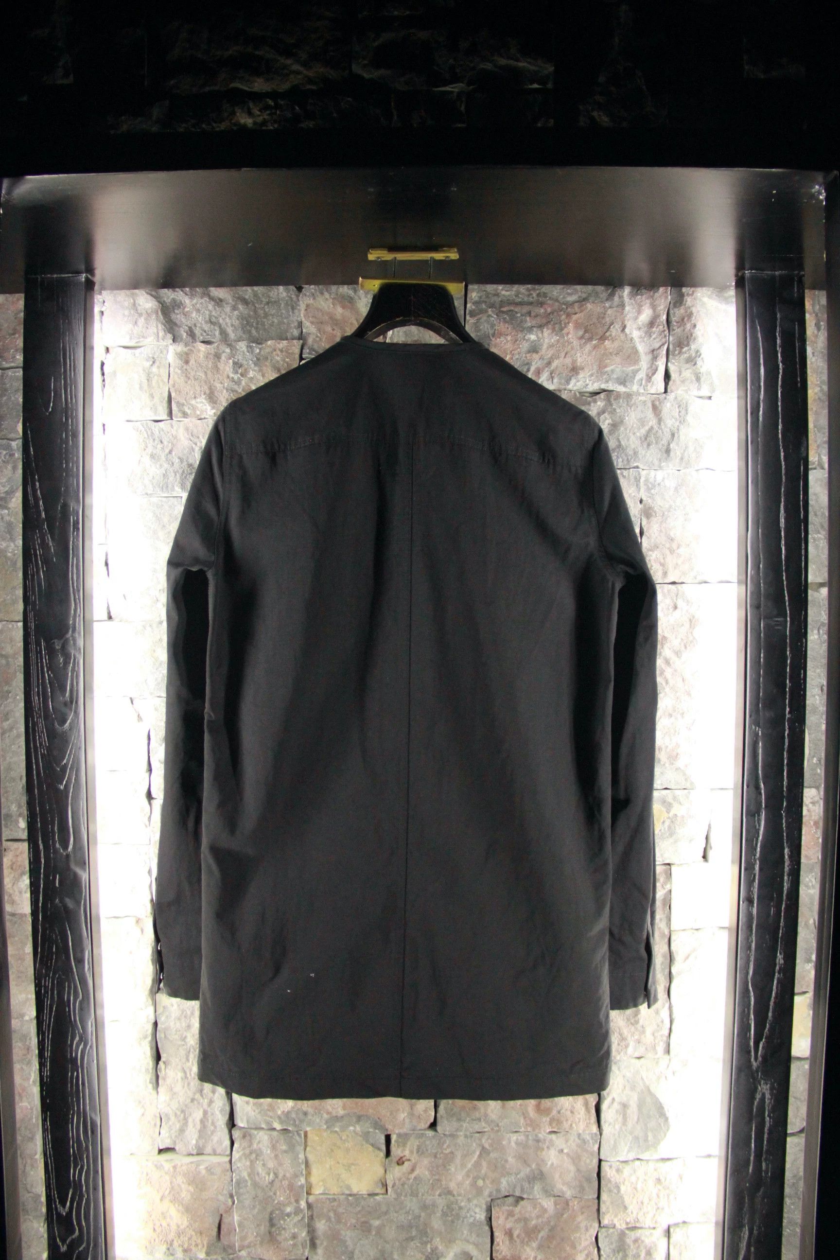 Rick Owens Rick Owens Black Heavy Coats Men m Size US M / EU 48-50 / 2 - 3 Thumbnail