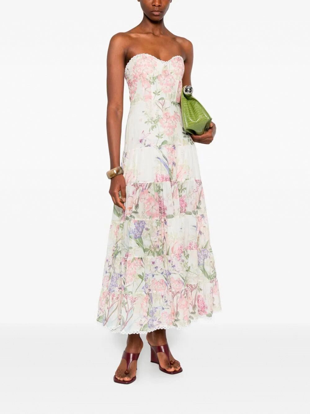 Charo Ruiz Long Dress `Danny` Size L / US 10 / IT 46 - 2 Thumbnail