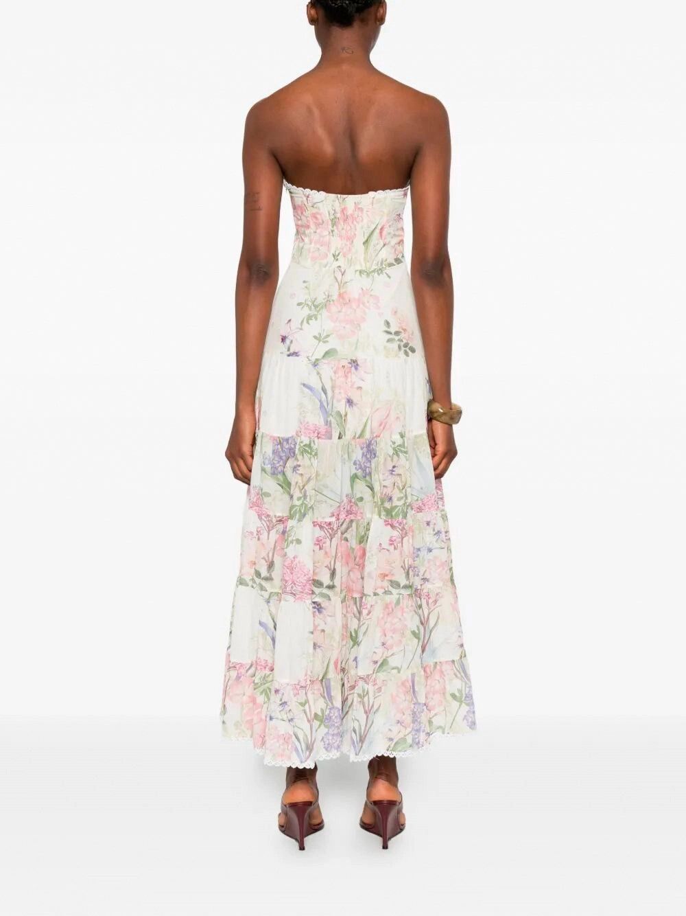 Charo Ruiz Long Dress `Danny` Size M / US 6-8 / IT 42-44 - 4 Thumbnail