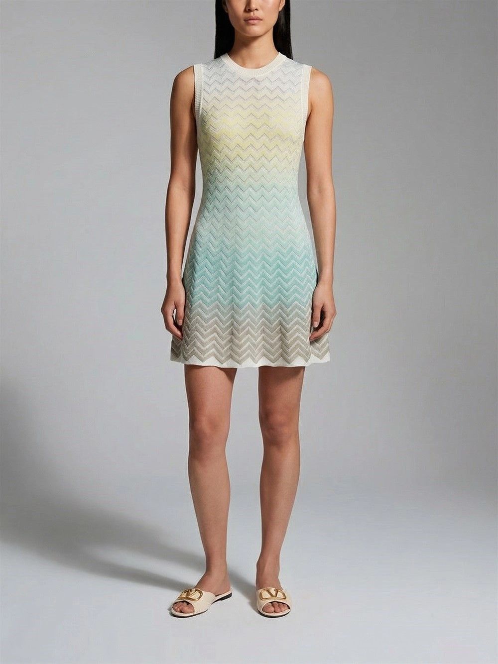 Missoni Sleeveless Short Dress Size M / US 6-8 / IT 42-44 - 3 Thumbnail