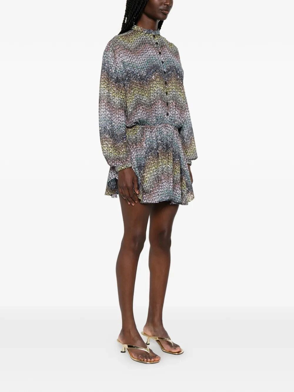 Missoni `Caperdoni` Short Dress Size M / US 6-8 / IT 42-44 - 3 Thumbnail