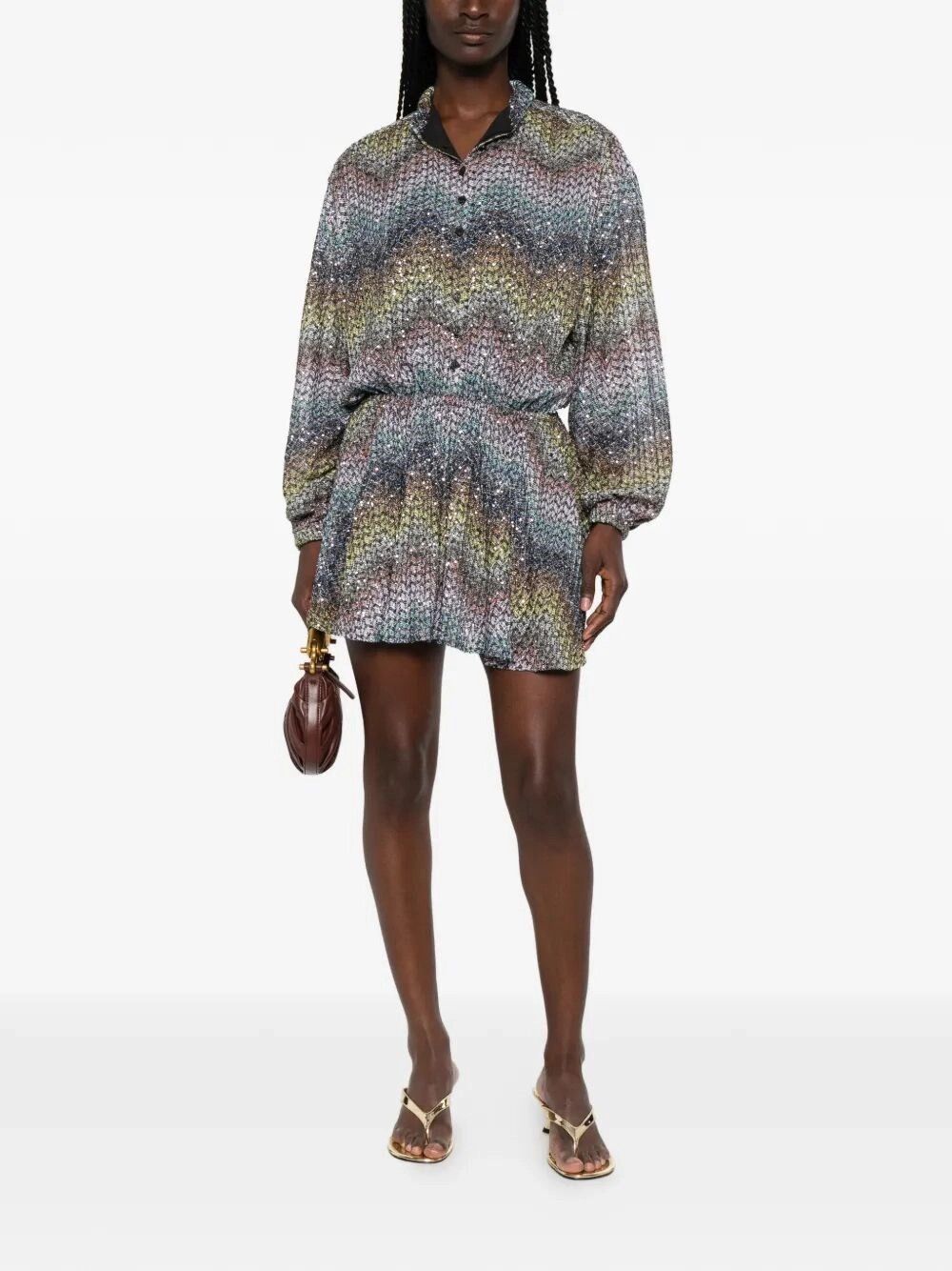 Missoni `Caperdoni` Short Dress Size M / US 6-8 / IT 42-44 - 2 Thumbnail