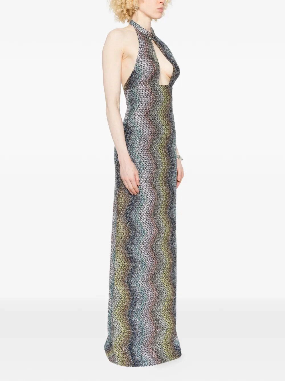 Missoni `Caperdoni` Sleeveless Long Dress Size M / US 6-8 / IT 42-44 - 3 Thumbnail