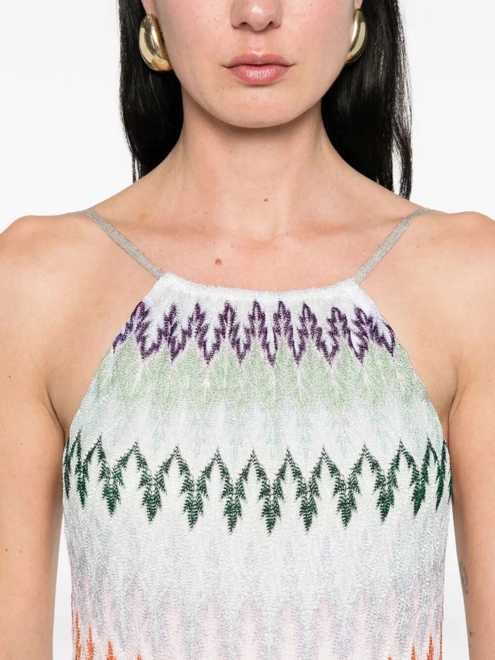 Missoni Sleeveless Long Dress Size M / US 6-8 / IT 42-44 - 3 Thumbnail