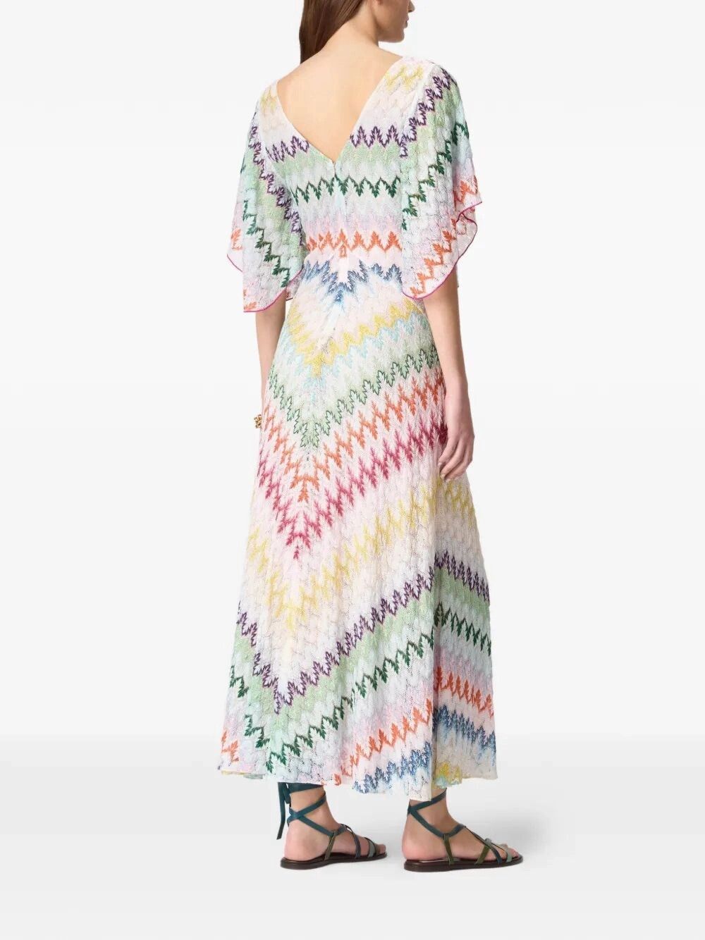 Missoni Midi Dress Size L / US 10 / IT 46 - 3 Thumbnail