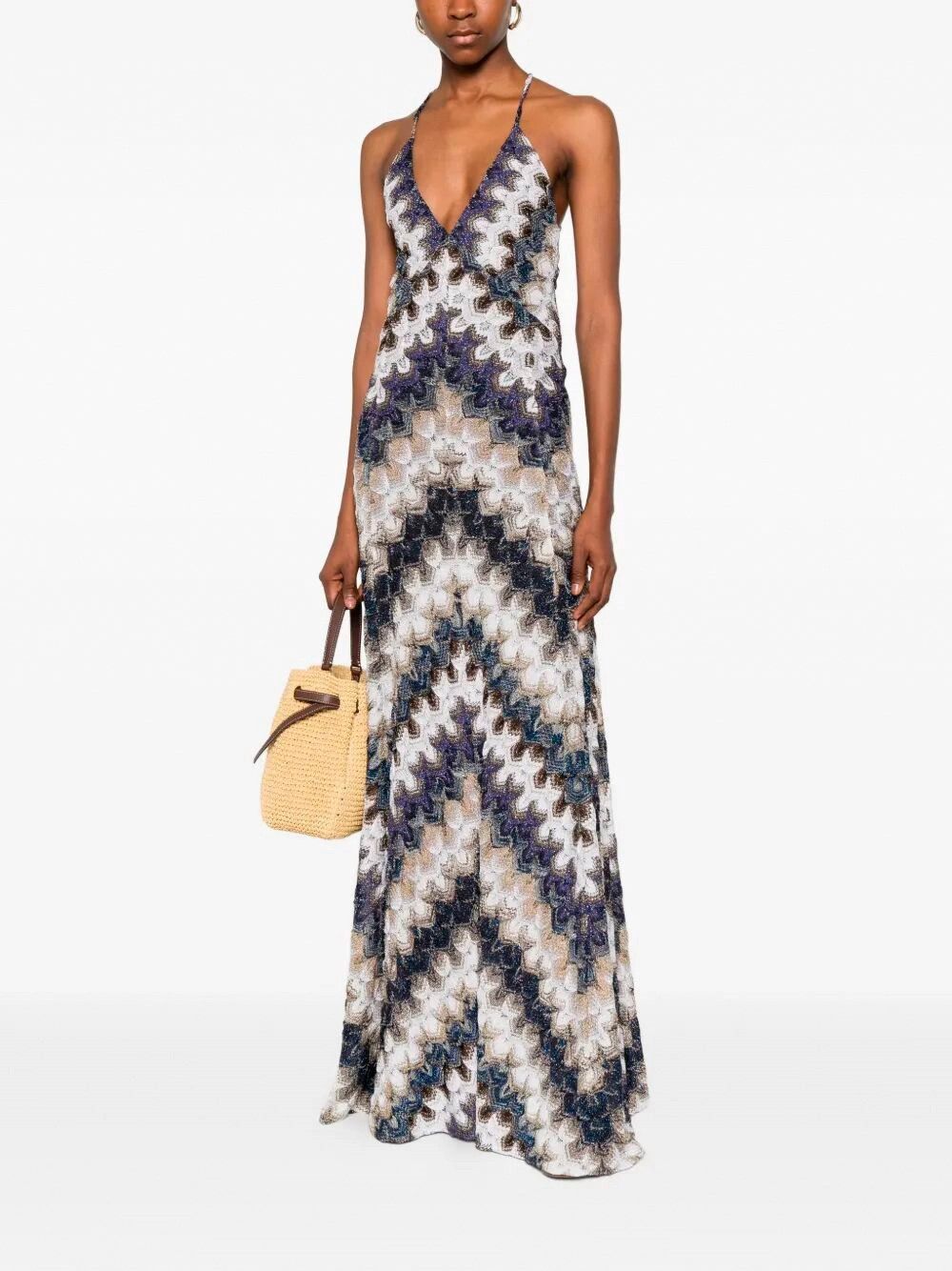 Missoni Sleeveless Long Dress Size M / US 6-8 / IT 42-44 - 2 Thumbnail