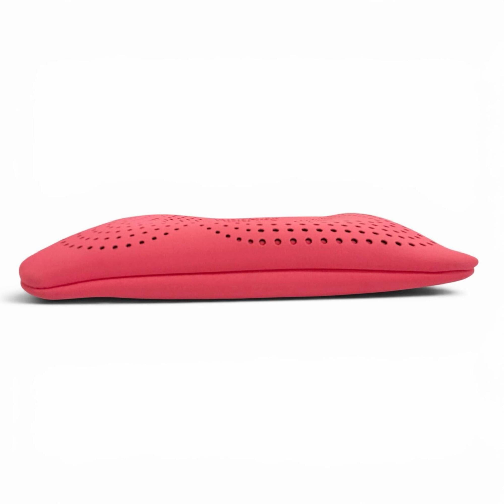 Hermes HERMES Neo Bainzen aux Soleils Pouch, Cosmetic Pink with Black Hardware, Made in France, Women's Size ONE SIZE - 4 Thumbnail